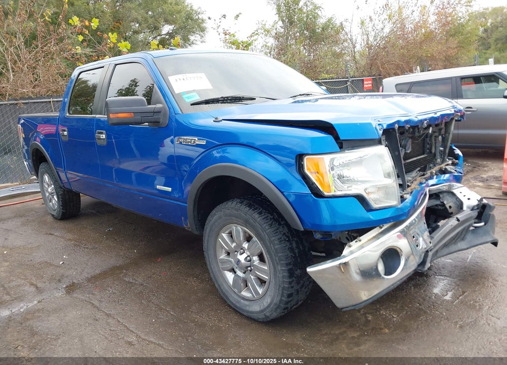 2012 FORD F-150 XLT VIN: 1FTFW1ET1CKE10610