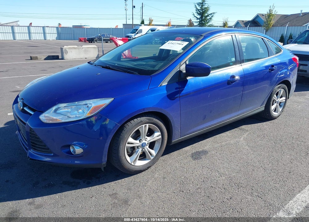 2012 FORD FOCUS VIN: 1FAHP3F21CL274311