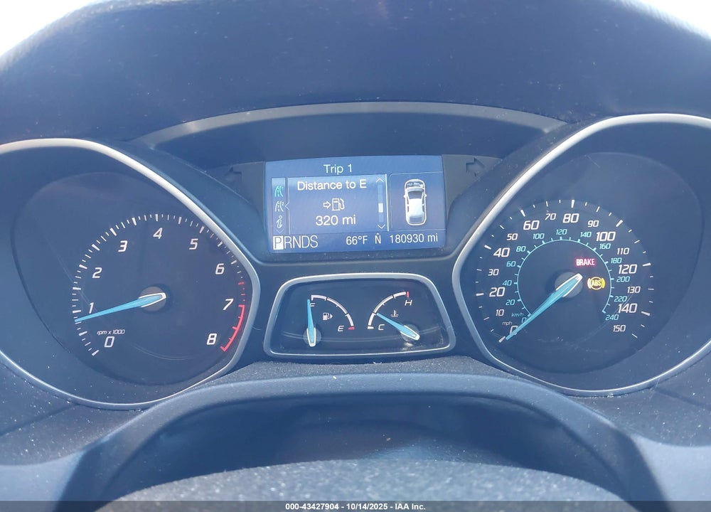 2012 FORD FOCUS VIN: 1FAHP3F21CL274311