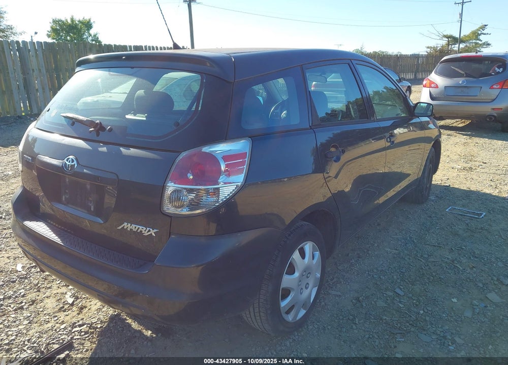 2005 TOYOTA MATRIX VIN: 2T1KR32E85C324027