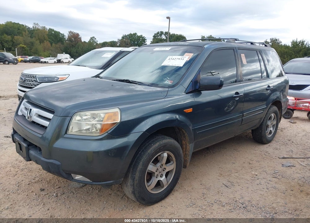 2006 HONDA PILOT VIN: 5FNYF18506B015437