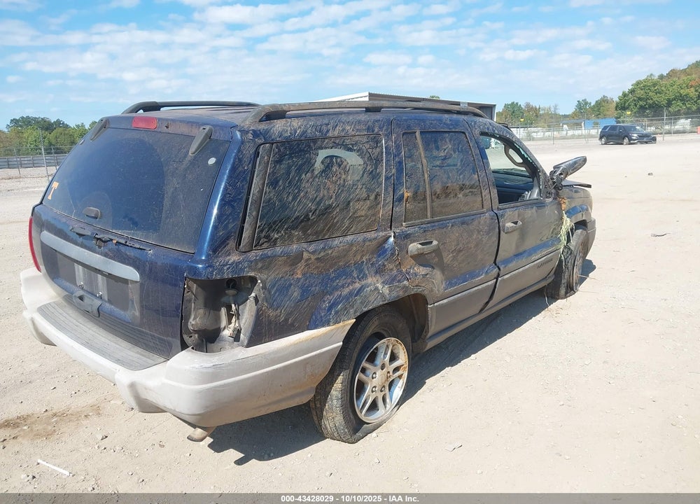2004 JEEP GRAND CHEROKEE LAREDO VIN: 1J4GW48S94C280879