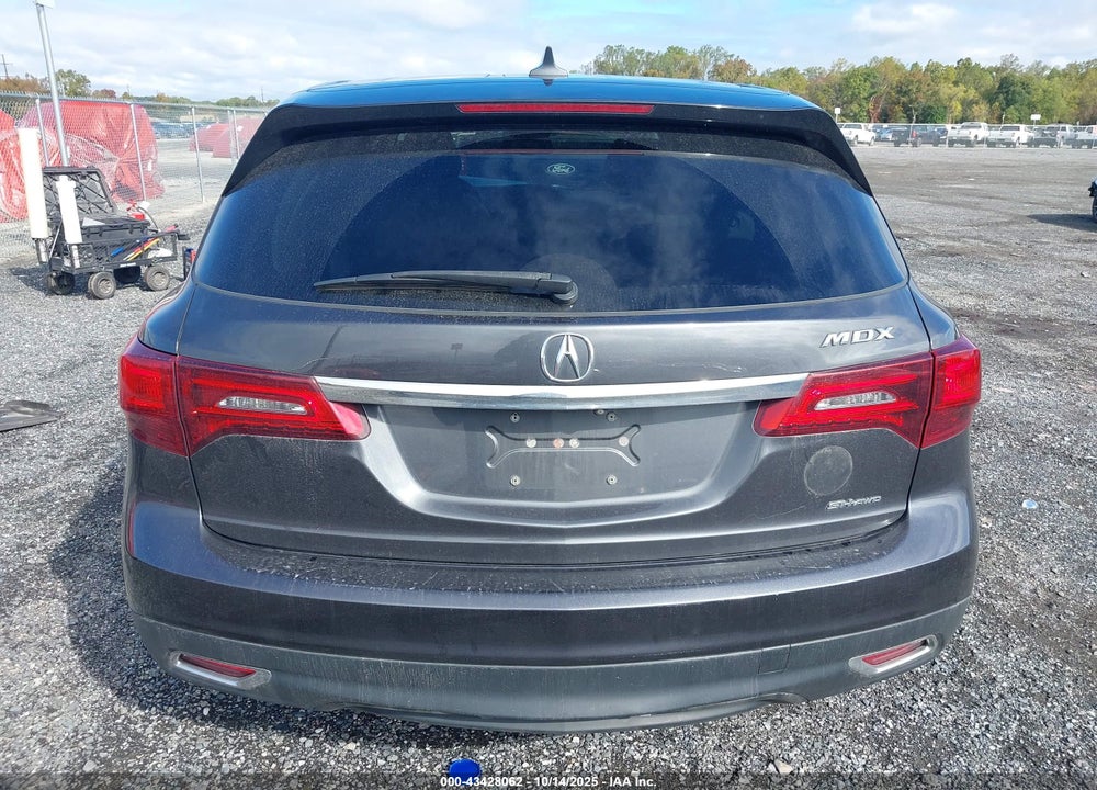 2015 ACURA MDX VIN: 5FRYD4H27FB013325