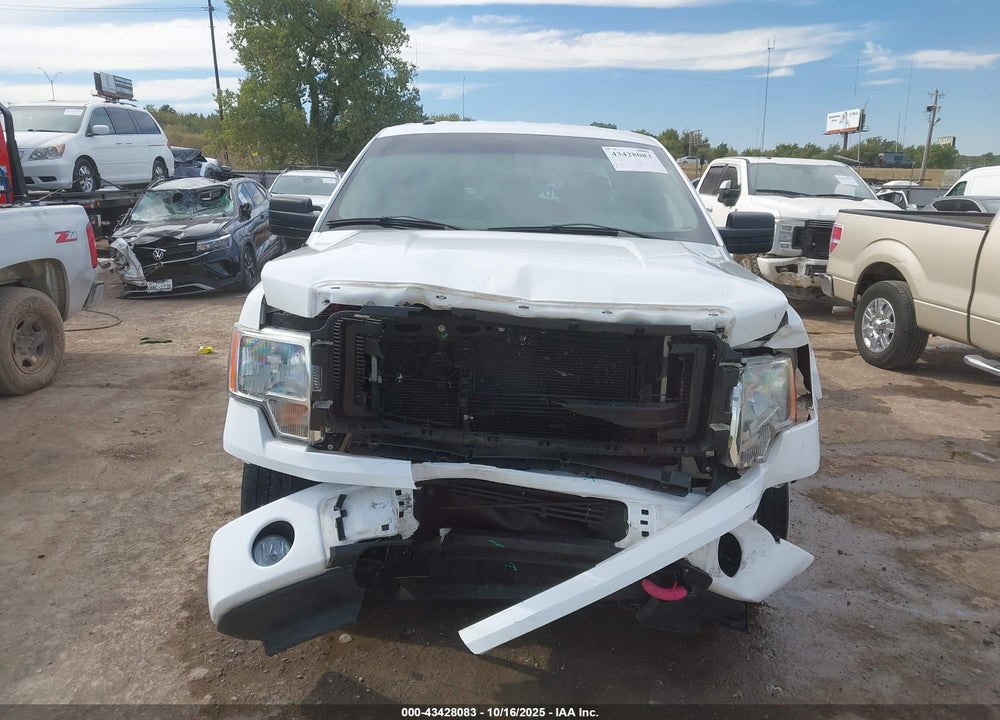 2013 FORD F-150 STX VIN: 1FTFX1EF9DFA52657