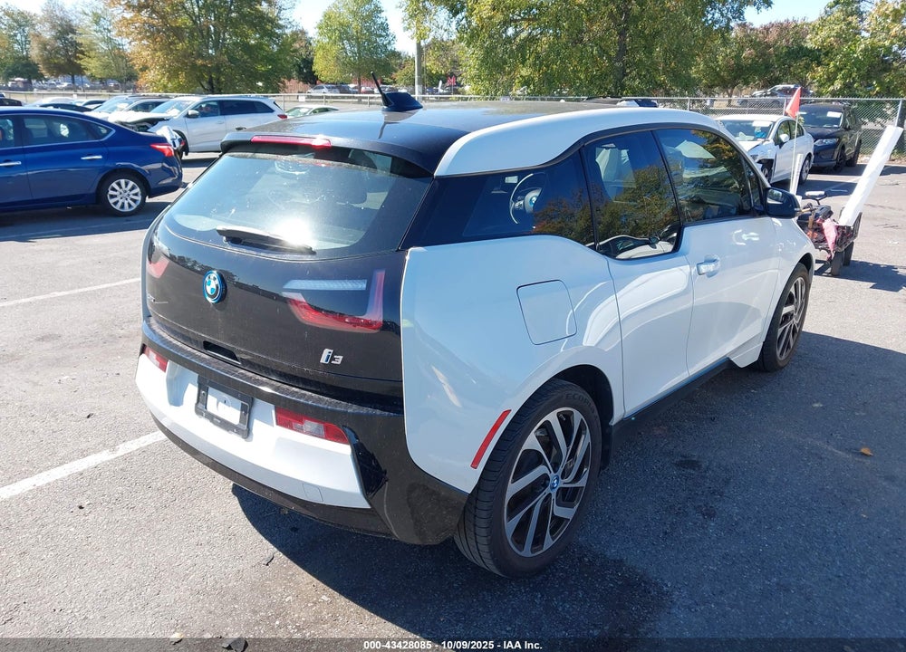 2016 BMW I3 VIN: WBY1Z2C51GV556844