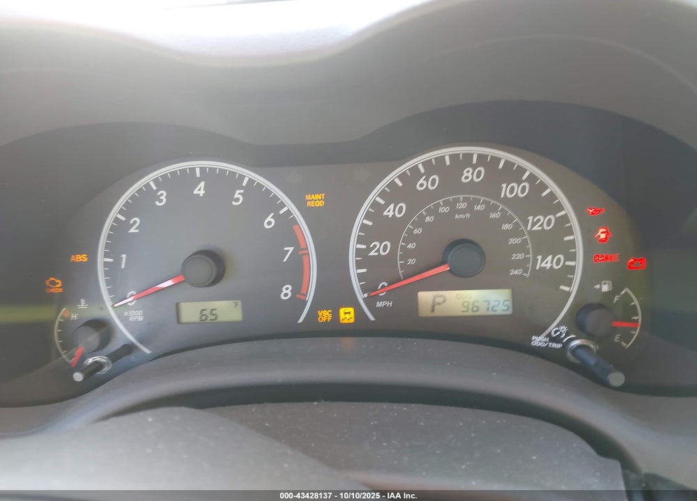 2010 TOYOTA COROLLA LE VIN: 1NXBU4EE5AZ300518