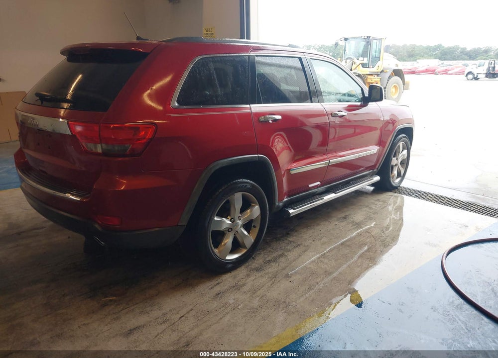 2011 JEEP GRAND CHEROKEE OVERLAND VIN: 1J4RS6GT1BC601577