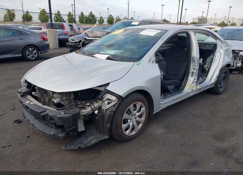 2020 TOYOTA COROLLA LE VIN: 5YFEPRAE8LP053586