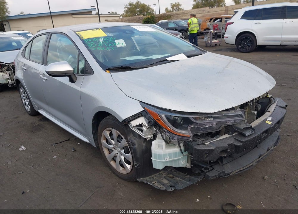 2020 TOYOTA COROLLA LE VIN: 5YFEPRAE8LP053586