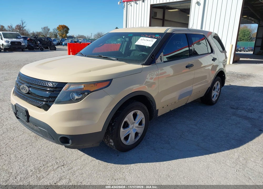 2015 FORD POLICE INTERCEPTOR UTILITY VIN: 1FM5K8AR6FGC17625