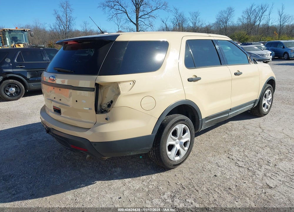 2015 FORD POLICE INTERCEPTOR UTILITY VIN: 1FM5K8AR6FGC17625