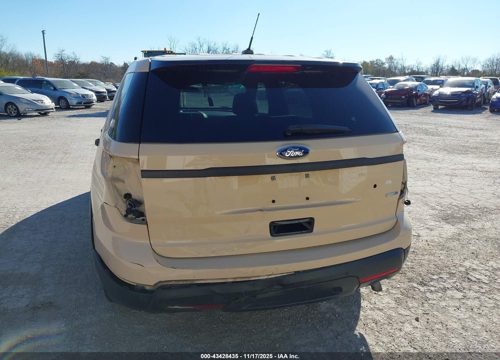 2015 FORD POLICE INTERCEPTOR UTILITY VIN: 1FM5K8AR6FGC17625