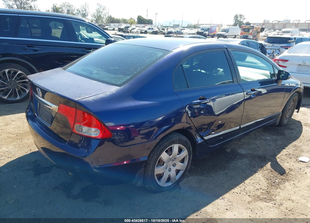 2011 HONDA CIVIC LX VIN: 2HGFA1F55BH505354