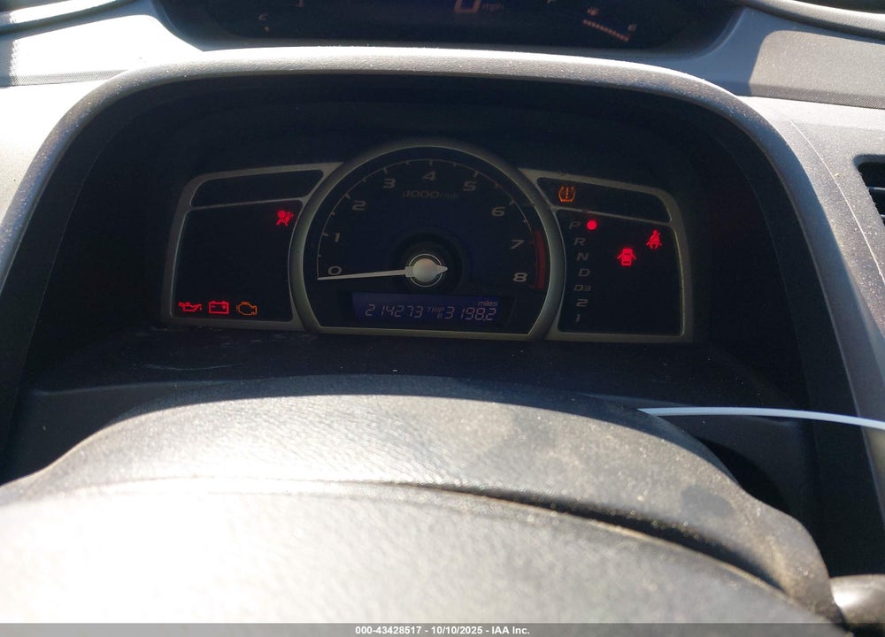 2011 HONDA CIVIC LX VIN: 2HGFA1F55BH505354