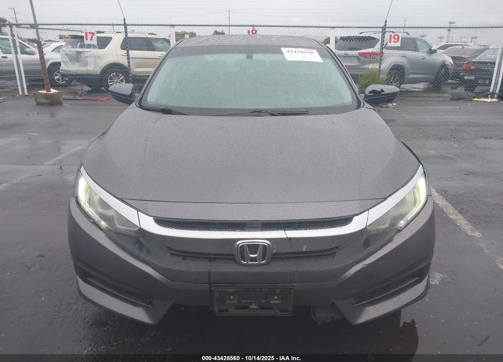 2016 HONDA CIVIC LX VIN: 19XFC2F51GE213301