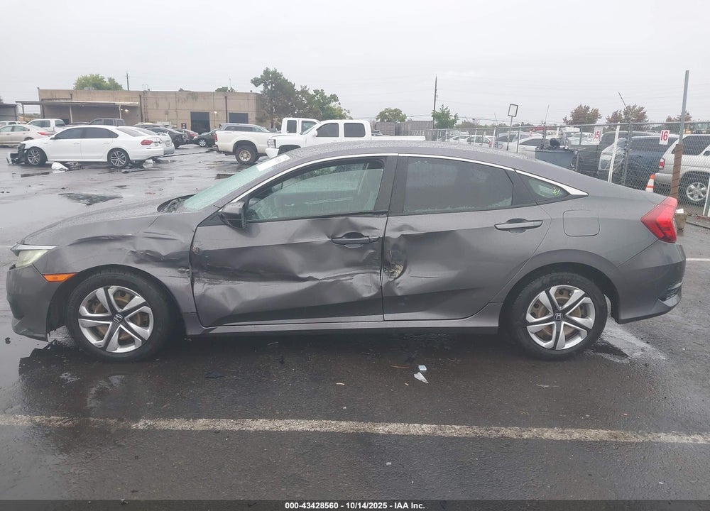 2016 HONDA CIVIC LX VIN: 19XFC2F51GE213301