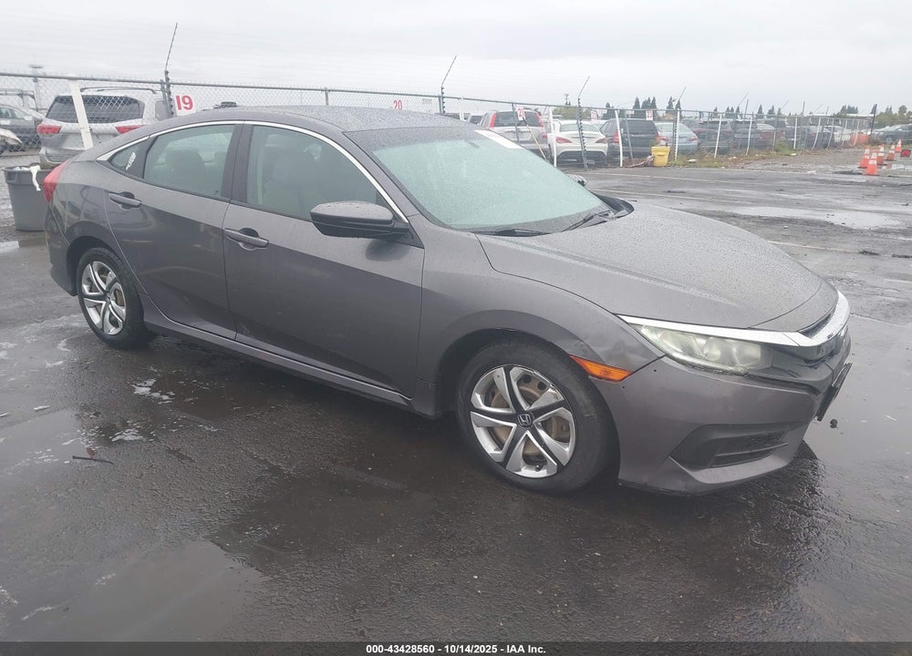 2016 HONDA CIVIC LX VIN: 19XFC2F51GE213301
