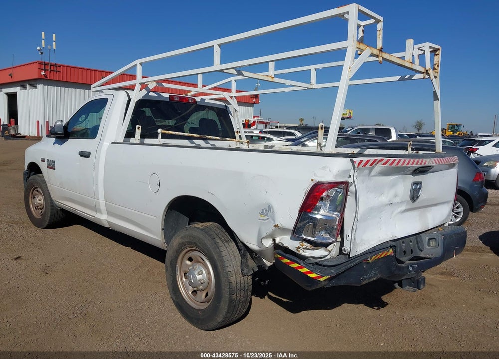 2018 RAM 2500 TRADESMAN 4X2 8' BOX VIN: 3C6LR4AT5JG363398