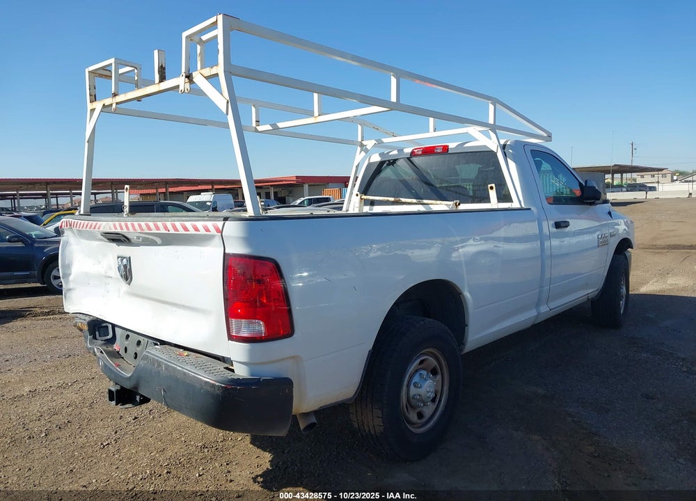 2018 RAM 2500 TRADESMAN 4X2 8' BOX VIN: 3C6LR4AT5JG363398