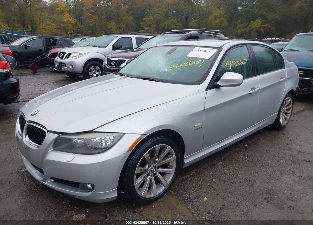 2011 BMW 3 SERIES VIN: WBAPK5G58BNN31134