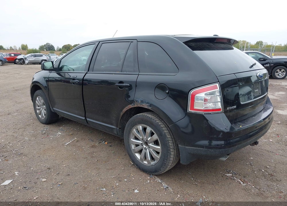 2007 FORD EDGE SEL PLUS VIN: 2FMDK39C47BB28451