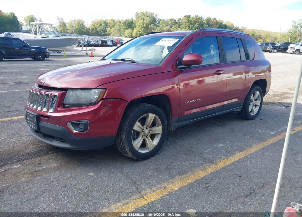 2016 JEEP COMPASS VIN: 1C4NJCAA6GD571281
