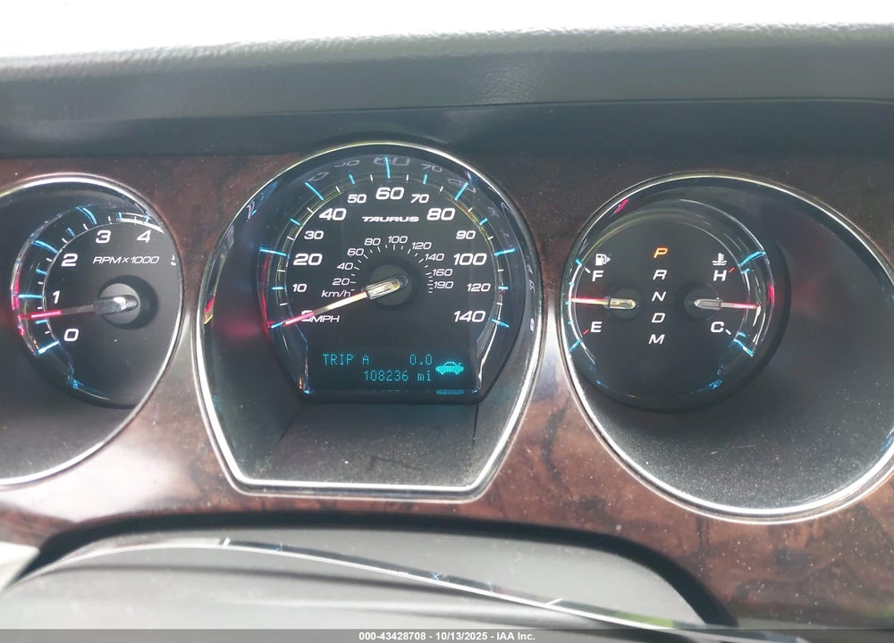 2011 FORD TAURUS VIN: 1FAHP2EWXBG189148