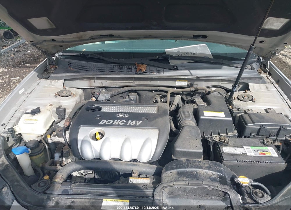 2007 HYUNDAI SONATA GLS VIN: 5NPET46C47H252188