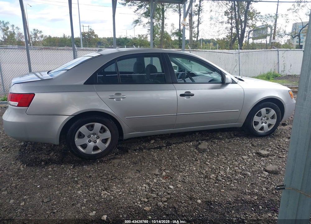 2007 HYUNDAI SONATA GLS VIN: 5NPET46C47H252188
