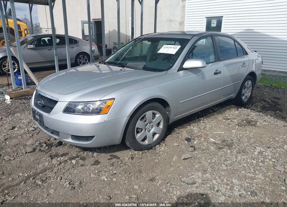 2007 HYUNDAI SONATA GLS VIN: 5NPET46C47H252188