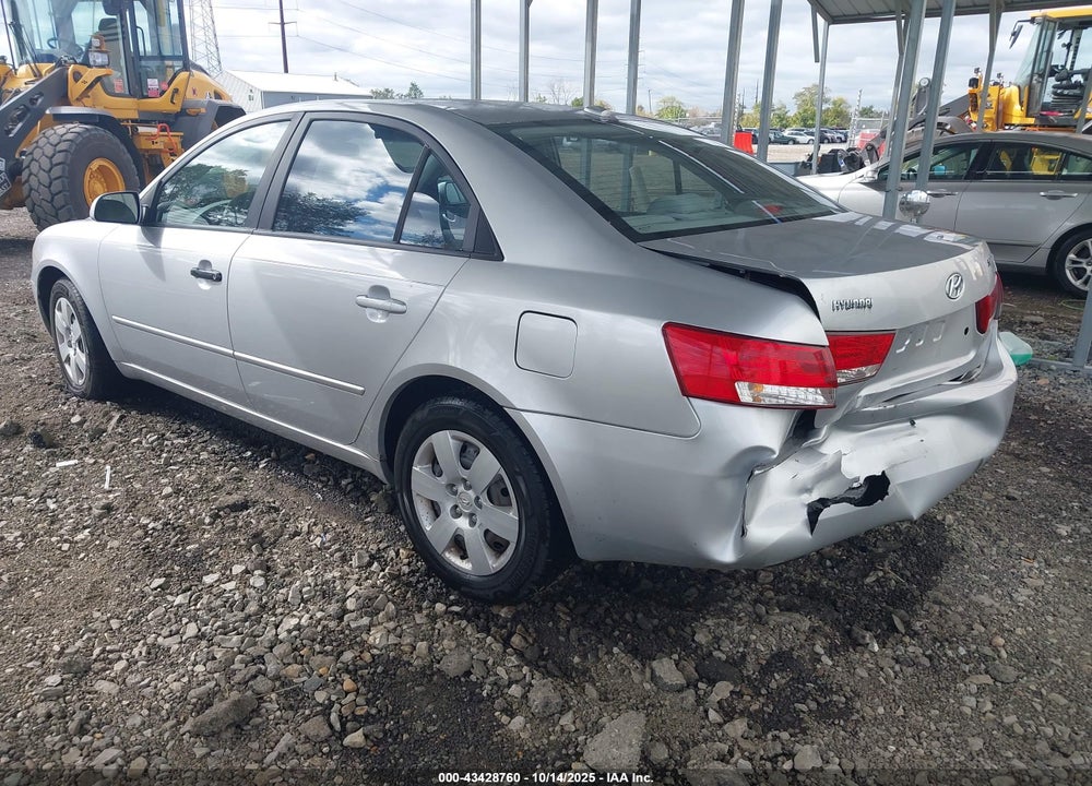 2007 HYUNDAI SONATA GLS VIN: 5NPET46C47H252188