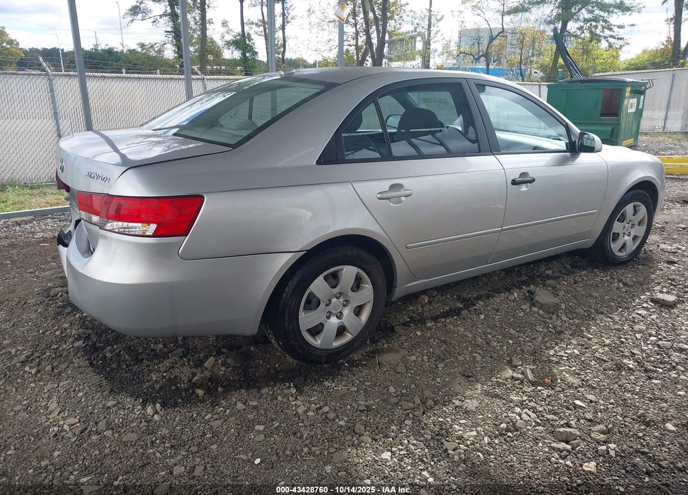 2007 HYUNDAI SONATA GLS VIN: 5NPET46C47H252188