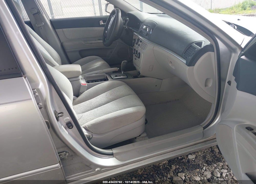 2007 HYUNDAI SONATA GLS VIN: 5NPET46C47H252188