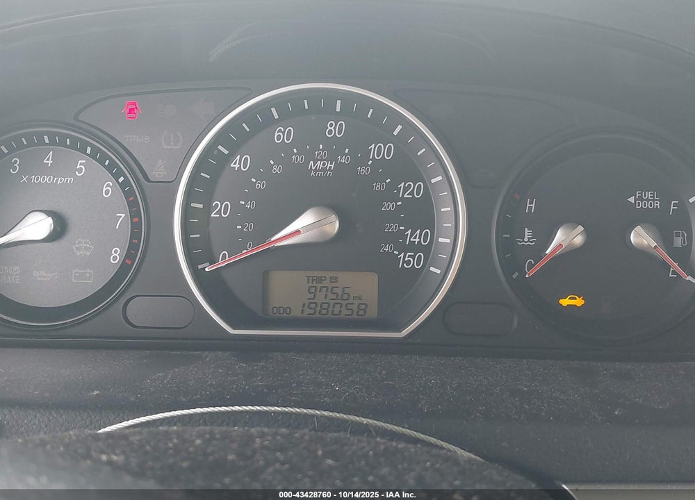 2007 HYUNDAI SONATA GLS VIN: 5NPET46C47H252188