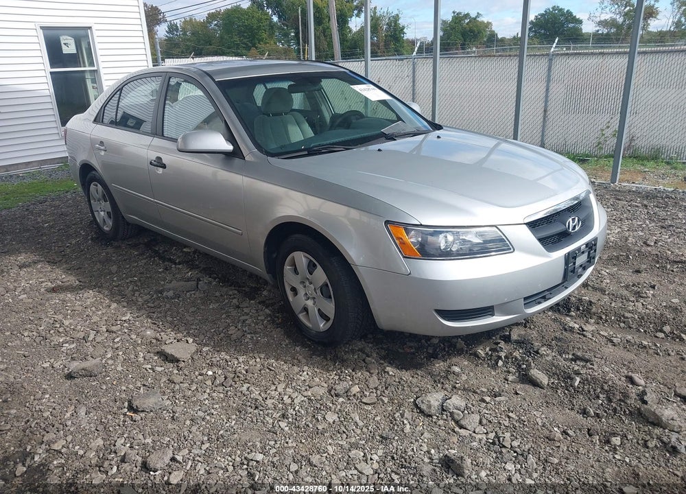 2007 HYUNDAI SONATA GLS VIN: 5NPET46C47H252188