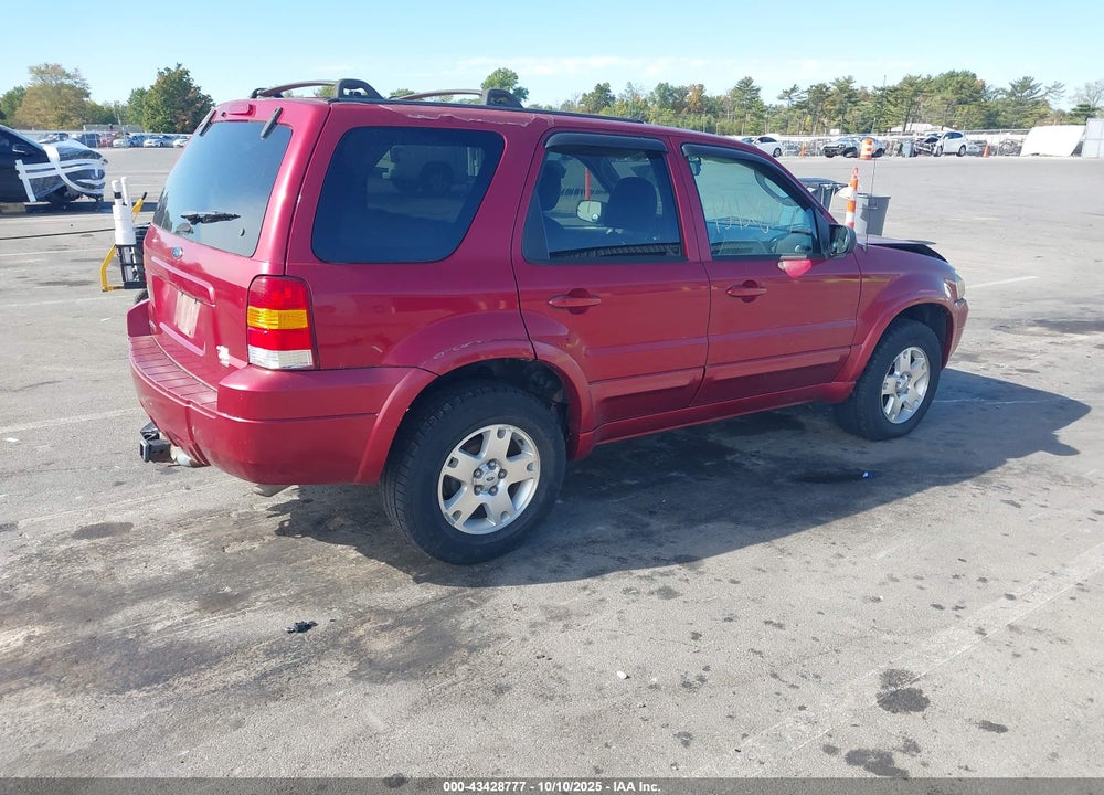 2007 FORD ESCAPE LIMITED VIN: 1FMYU04127KC08871