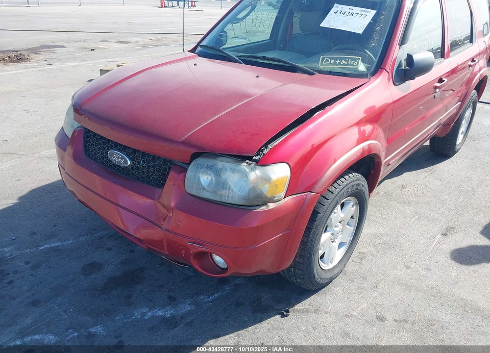 2007 FORD ESCAPE LIMITED VIN: 1FMYU04127KC08871