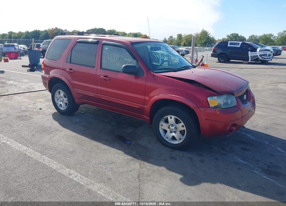 2007 FORD ESCAPE LIMITED VIN: 1FMYU04127KC08871