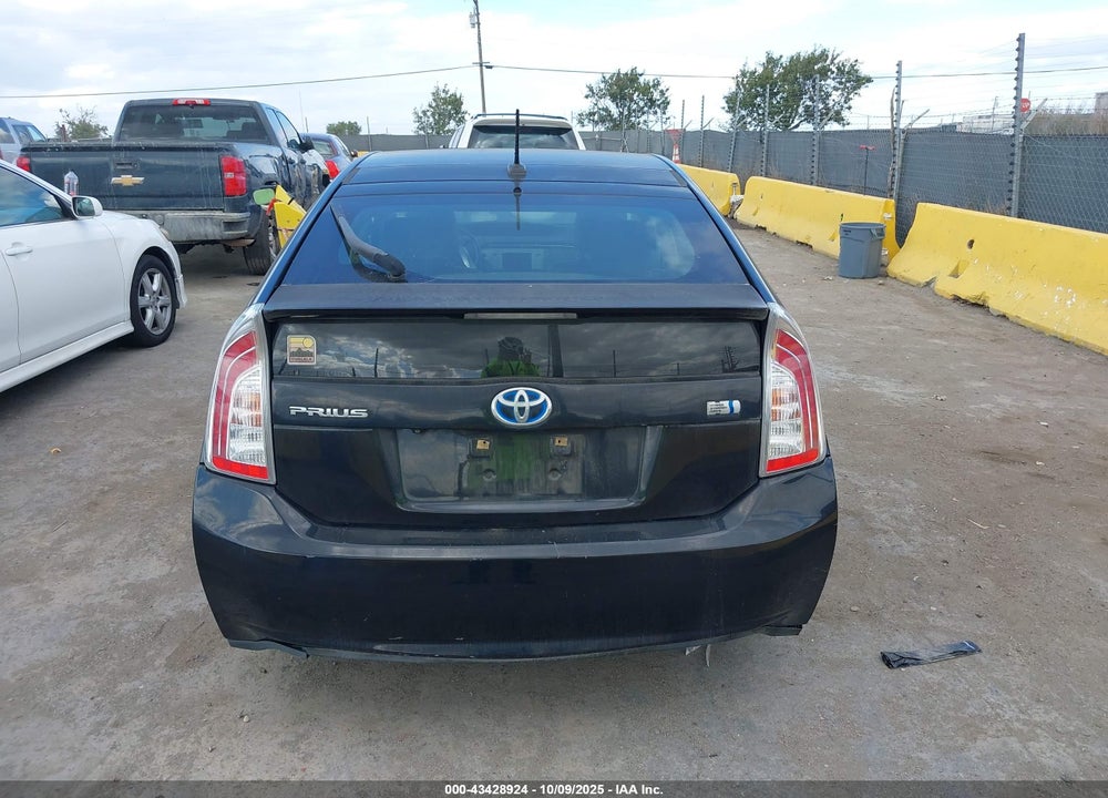 2013 TOYOTA PRIUS VIN: JTDKN3DU3D1624674