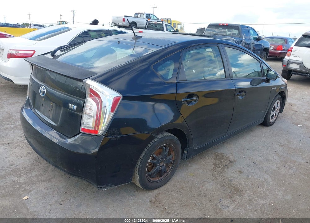 2013 TOYOTA PRIUS VIN: JTDKN3DU3D1624674