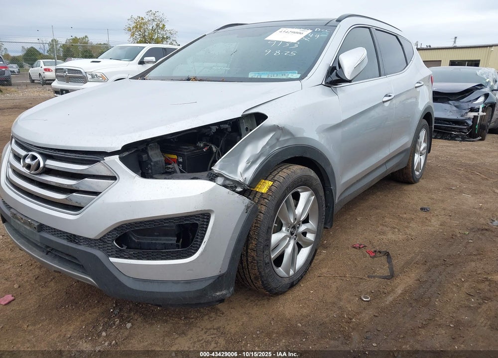 2016 HYUNDAI SANTA FE SPORT 2.0L TURBO VIN: 5XYZWDLA9GG309133