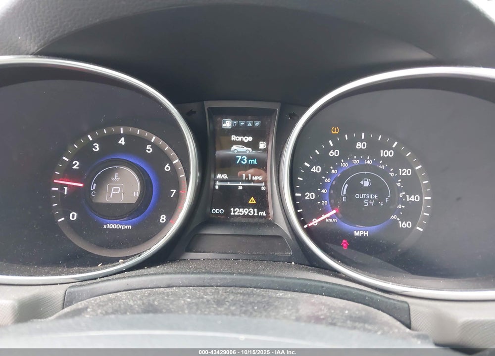 2016 HYUNDAI SANTA FE SPORT 2.0L TURBO VIN: 5XYZWDLA9GG309133