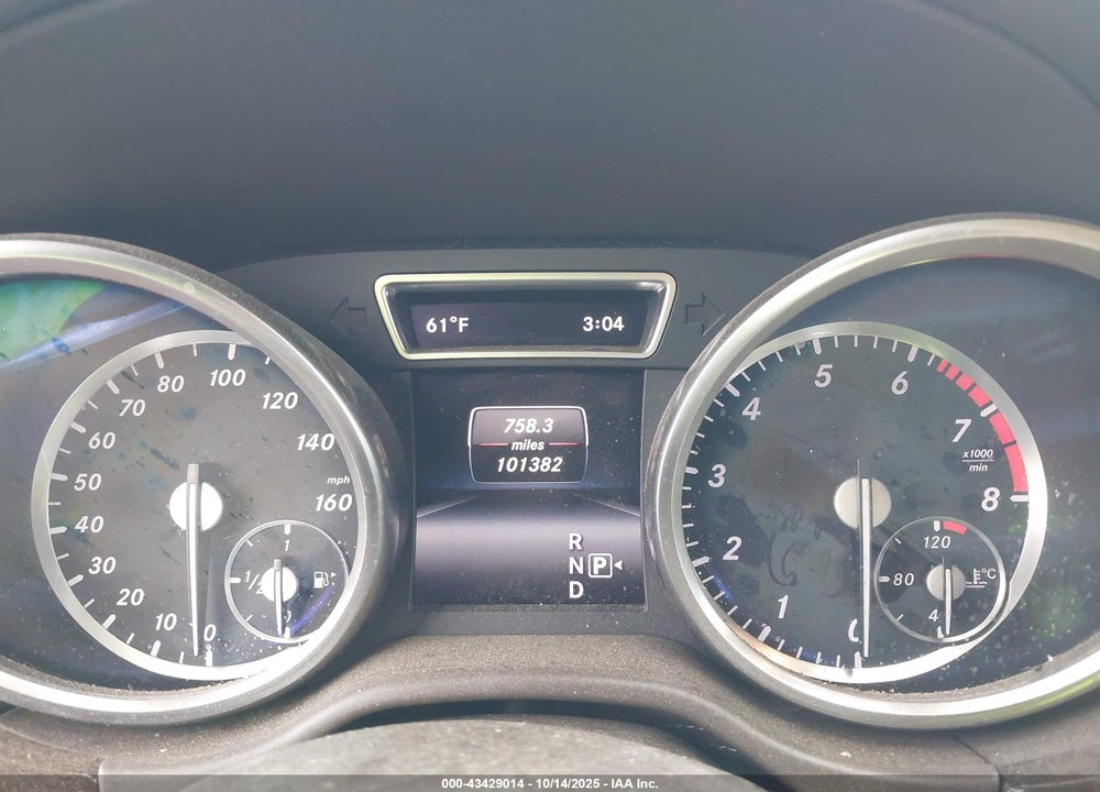 2014 MERCEDES-BENZ GL 450 4MATIC VIN: 4JGDF7CE5EA369918