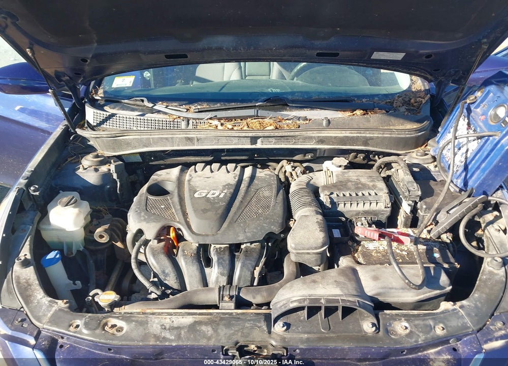 2011 HYUNDAI SONATA GLS VIN: 5NPEB4AC7BH154095