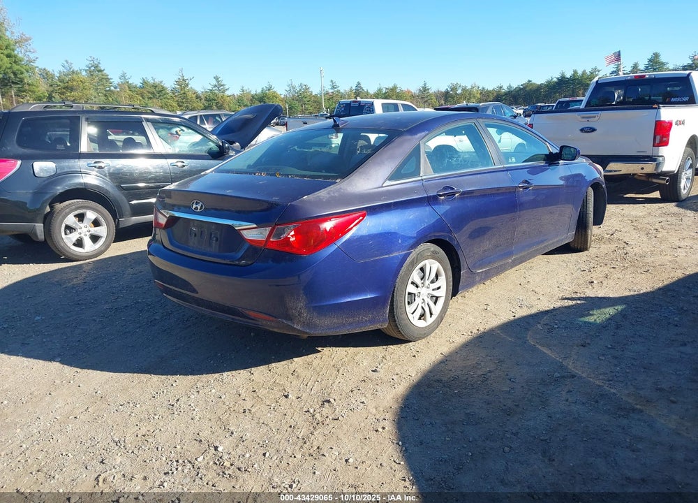 2011 HYUNDAI SONATA GLS VIN: 5NPEB4AC7BH154095