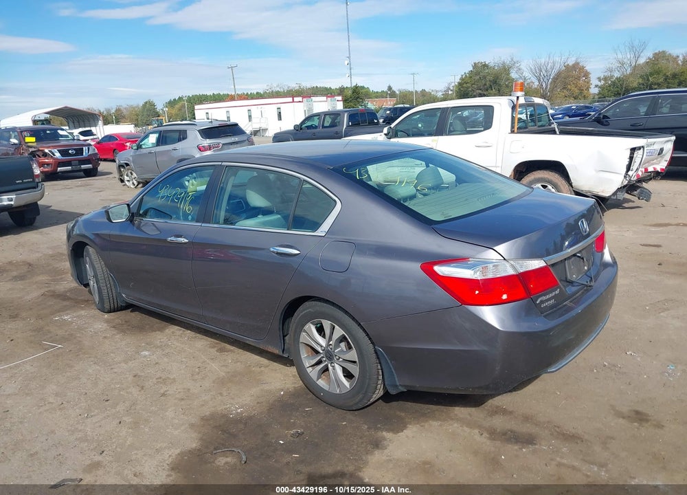 2014 HONDA ACCORD LX VIN: 1HGCR2F39EA035123
