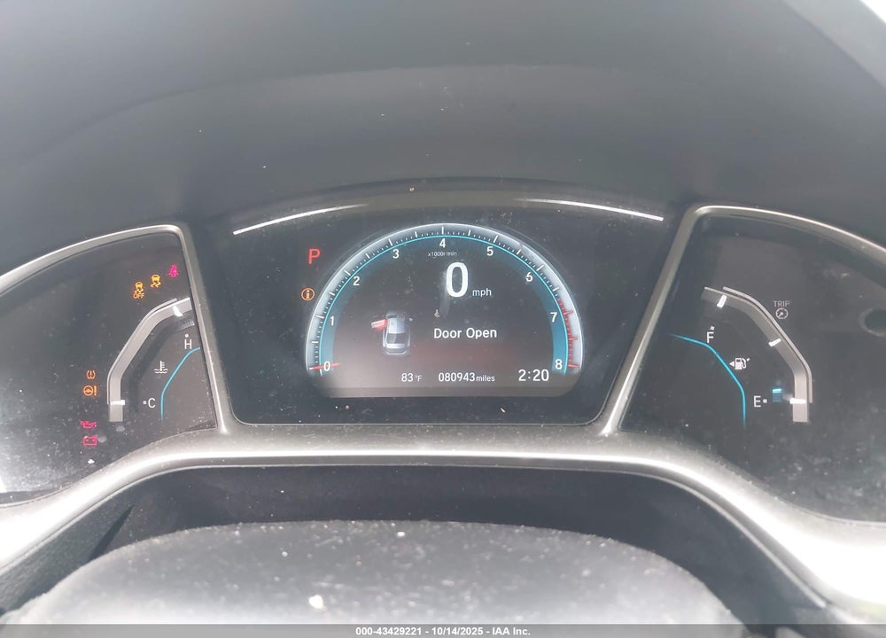 2018 HONDA CIVIC EX VIN: 2HGFC2F76JH551372