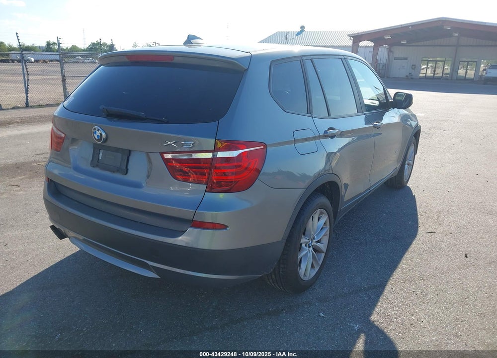 2013 BMW X3 XDRIVE28I VIN: 5UXWX9C50D0A17969