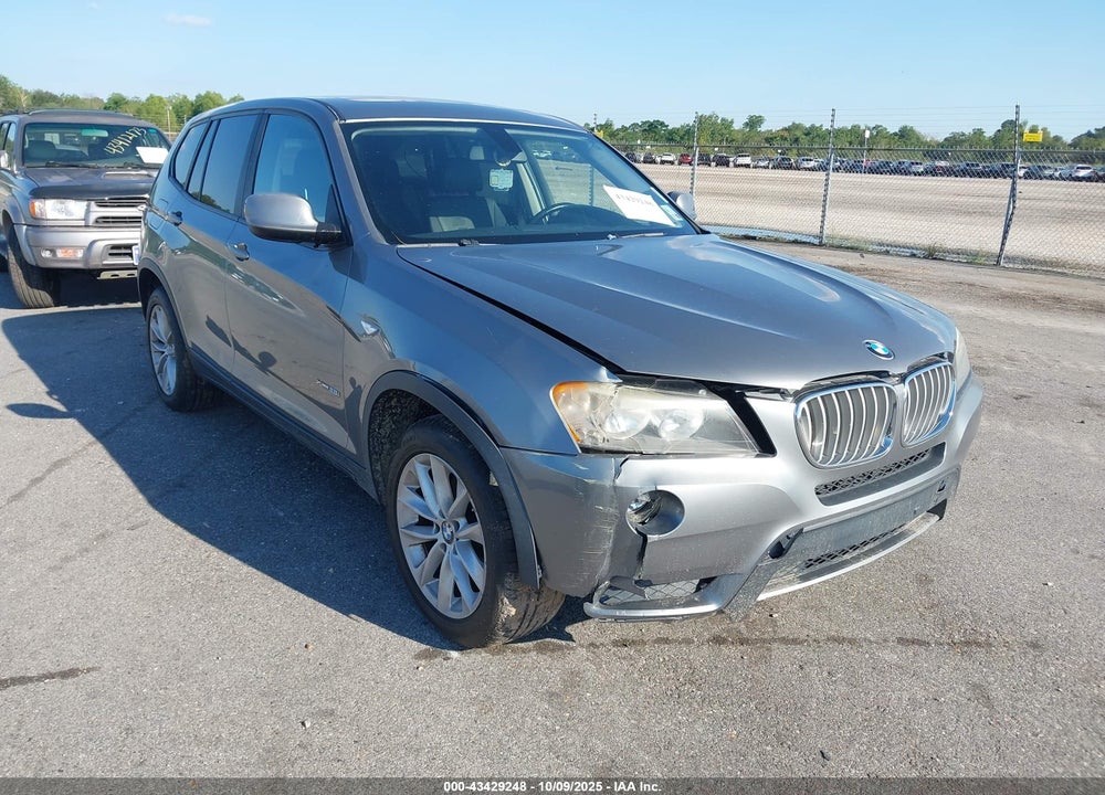 2013 BMW X3 XDRIVE28I VIN: 5UXWX9C50D0A17969