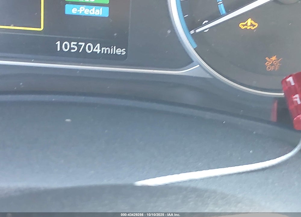 2019 NISSAN LEAF VIN: 1N4AZ1CP6KC307768